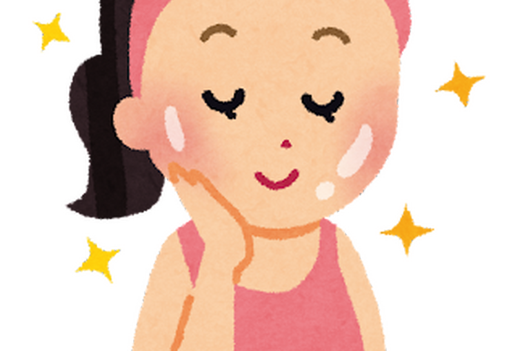 肌つる女性イラスト