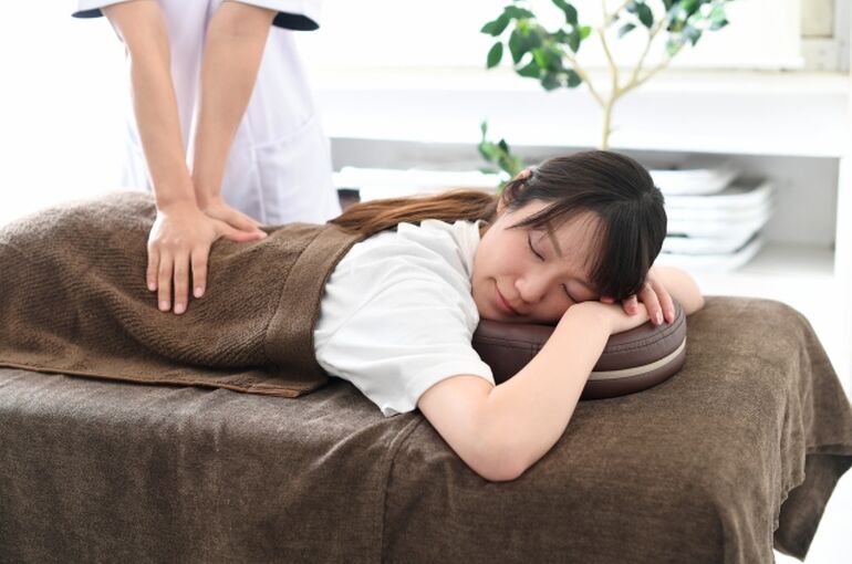 身体調整女性